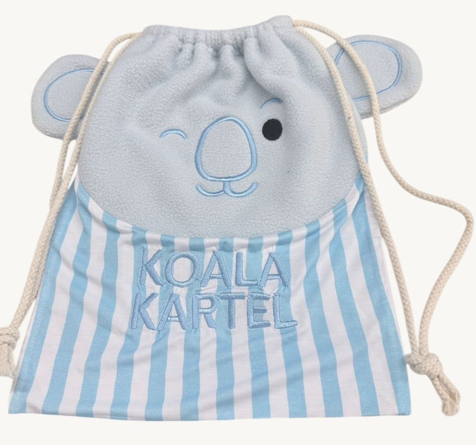 🐨Light Sky Blue stripe Kids Pajama Set