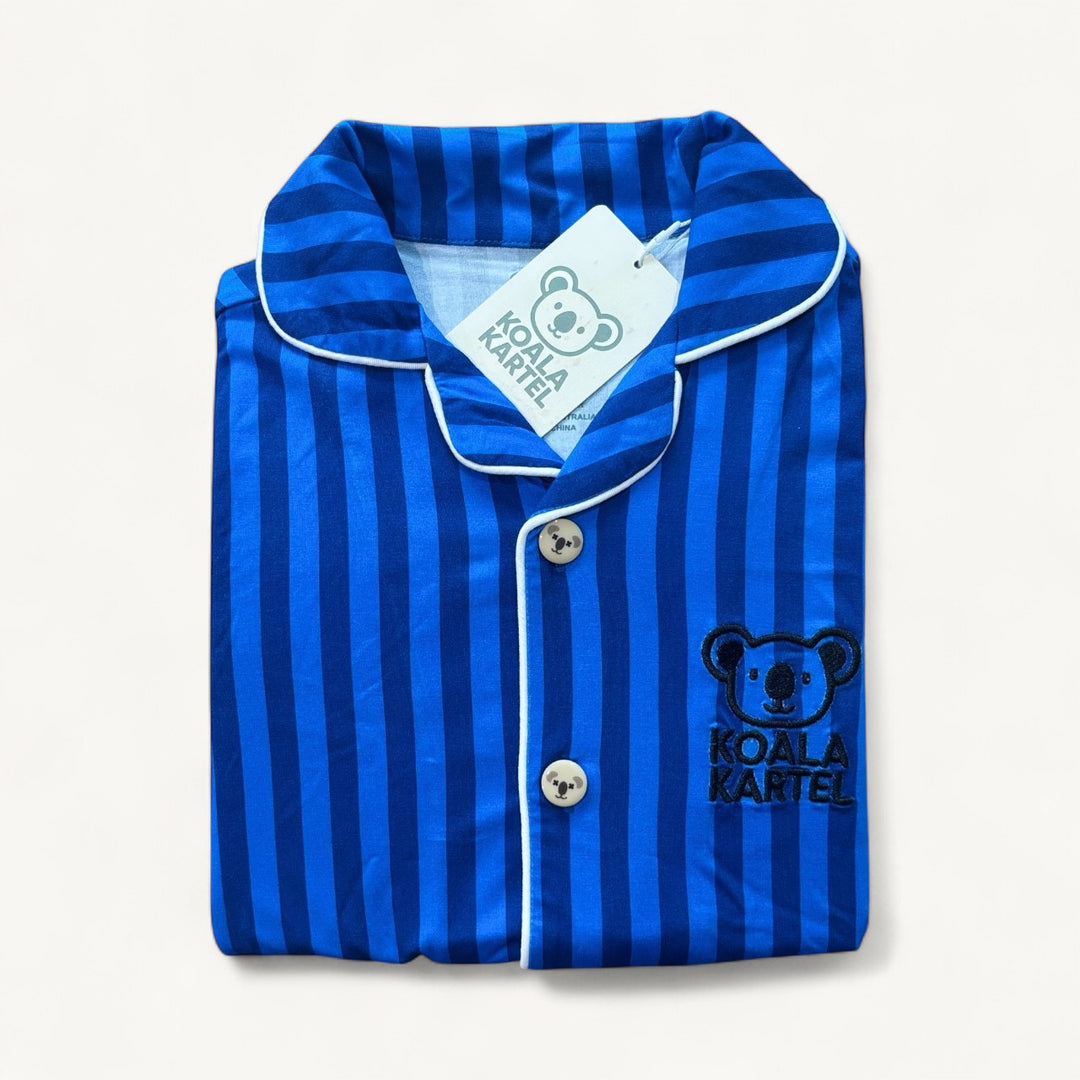 🐨Bold Navy stripe Kids Pajama Set