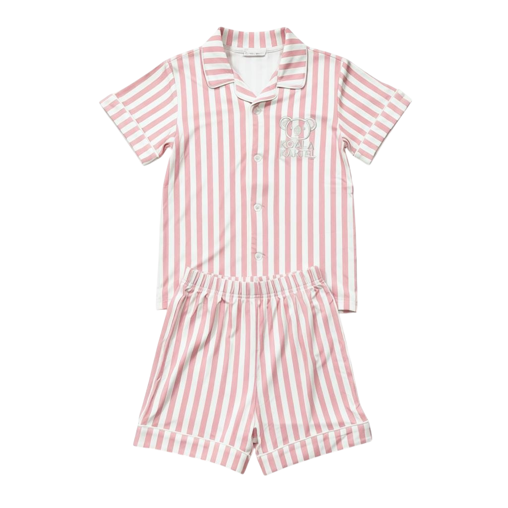 🐨Pink Dreamstripe Kids Pajama Set
