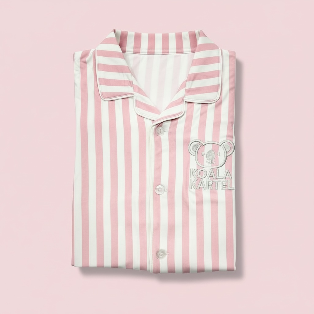 🐨Pink Dreamstripe Kids Pajama Set