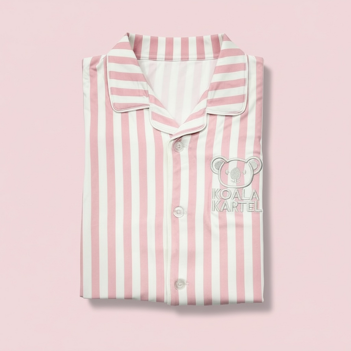 🐨Pink Dreamstripe Kids Pajama Set