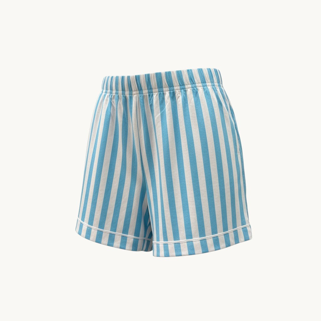 🐨Light Sky Blue stripe Kids Pajama Set